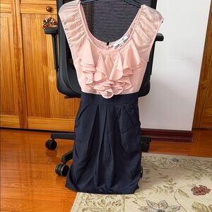 Forever 21 Blush Pink Chiffon Top